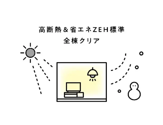 夏は涼しく、冬暖かい電気代も抑えるエコな家